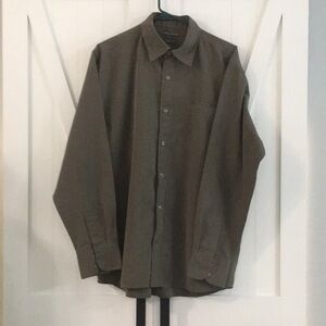 Bruno small checkered Button down shirt. Size 16.5